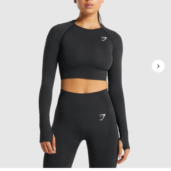 VITAL SEAMLESS 2.0 LONG SLEEVE CROP TOP AND LEGGINGS - Picture 4 of 9
